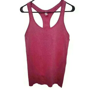 Under armour women's pink racerback tank top size small